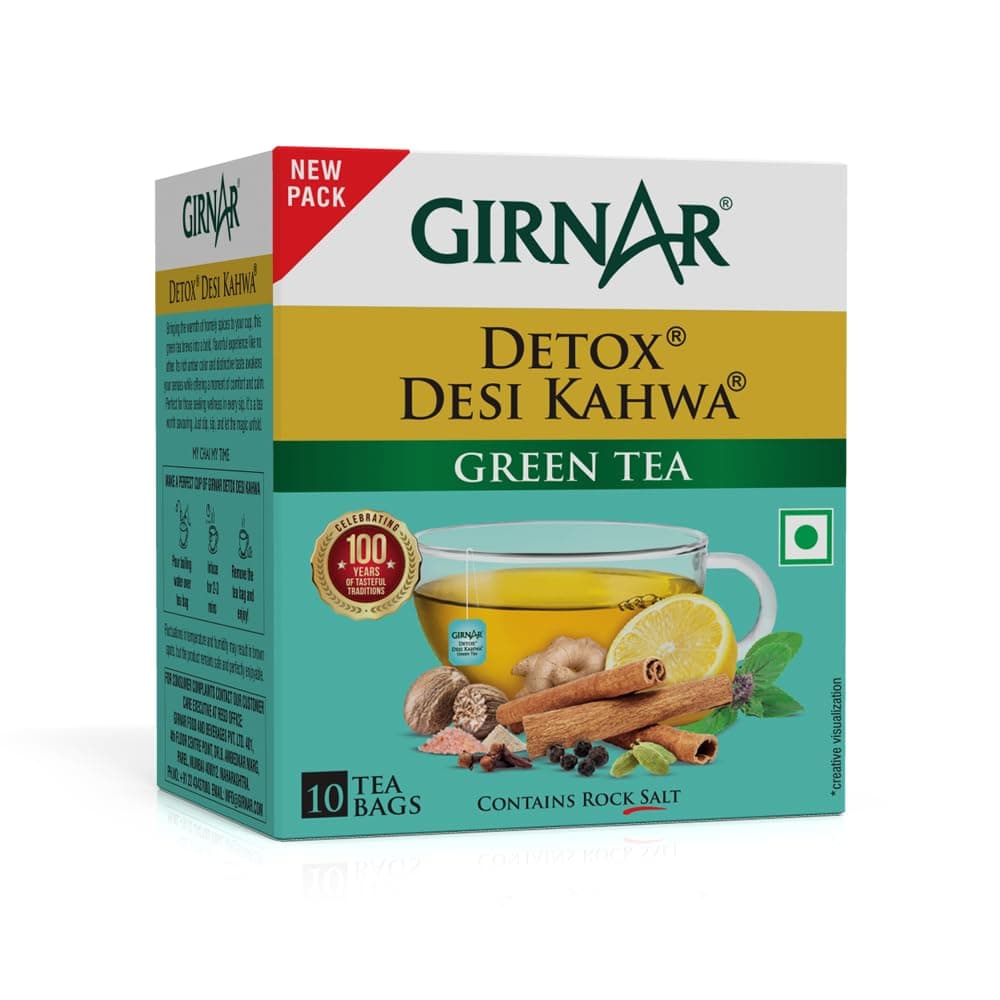 Detox Green Tea, 10 Sachet Pack