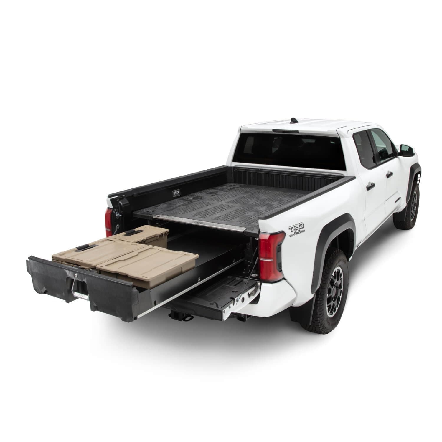 DECKED Truck Bed Storage System with System Accessories | Compatible with Toyota Tacoma (2005-2023) 5'1"