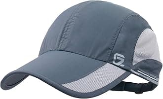 iBasingo Baseball Cap Soft Brim Lightweight Waterproof Breathable Sport Running Cap Men and Woman Quick-Dry UV-Protection Sun Hats Outdoor Activities BVH01