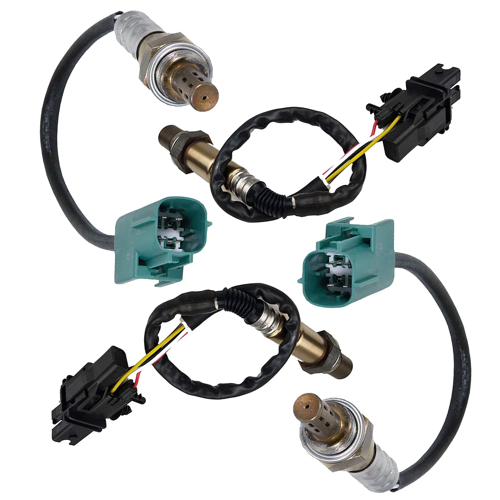 KEC Pack of 4Pcs O2 Oxygen Sensor Upstream And Downstream Replacement For Nissan Maxima Murano 2008-2004 234-5060 234-5060 234-4301 234-4301