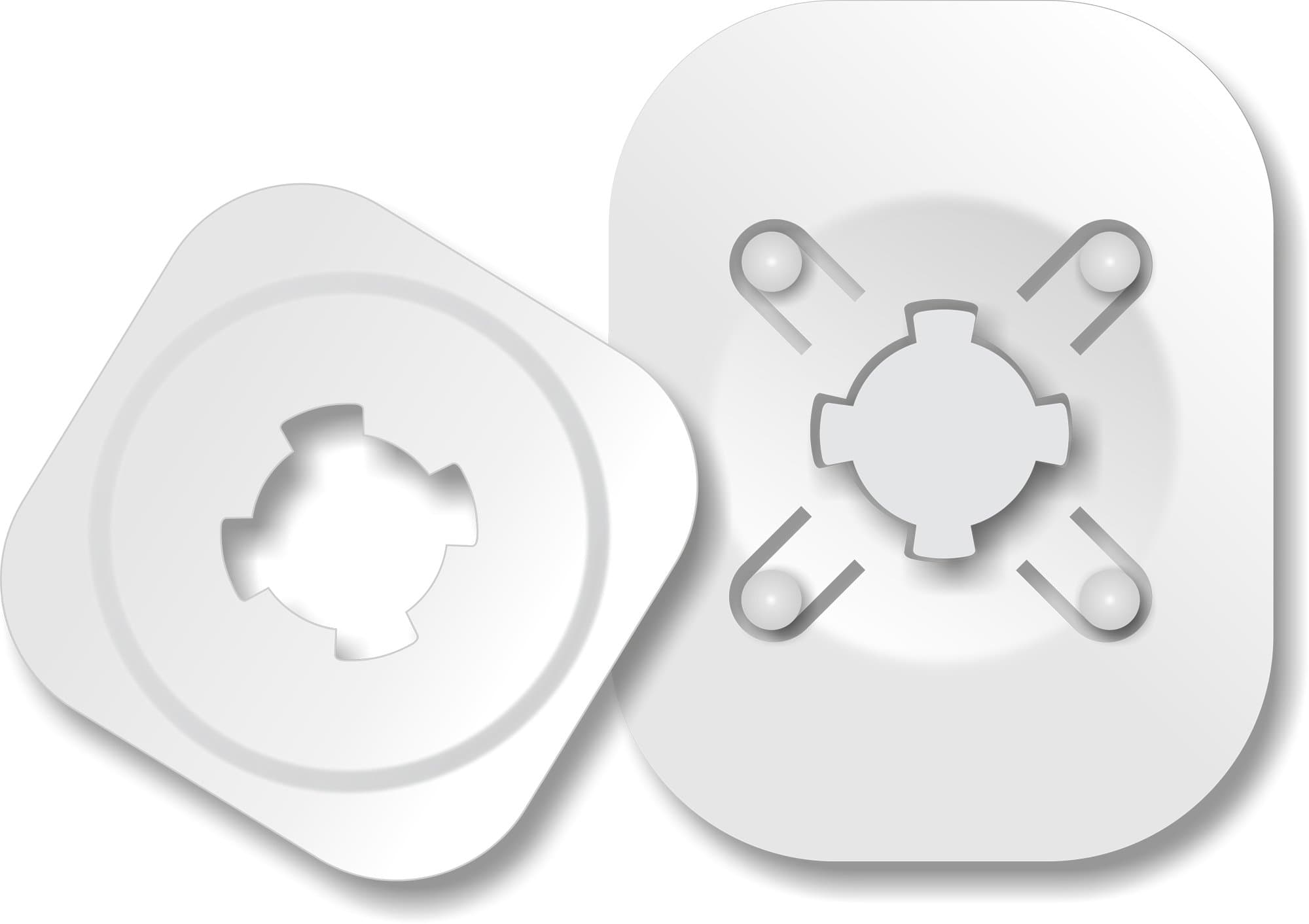 Technoline Multi-Purpose Universal Holder for Smartphones and Mobile Devices White