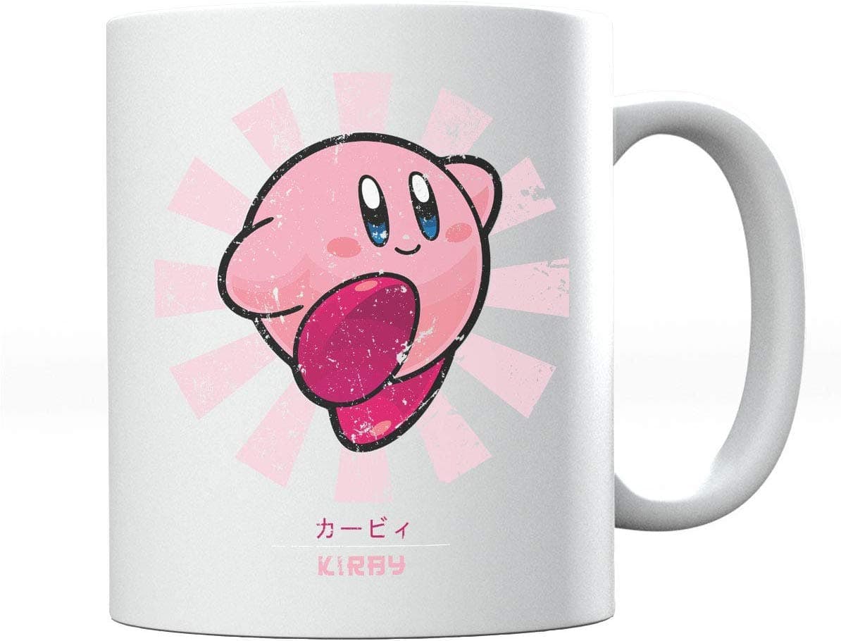 Kirby Retro Japanese Mug
