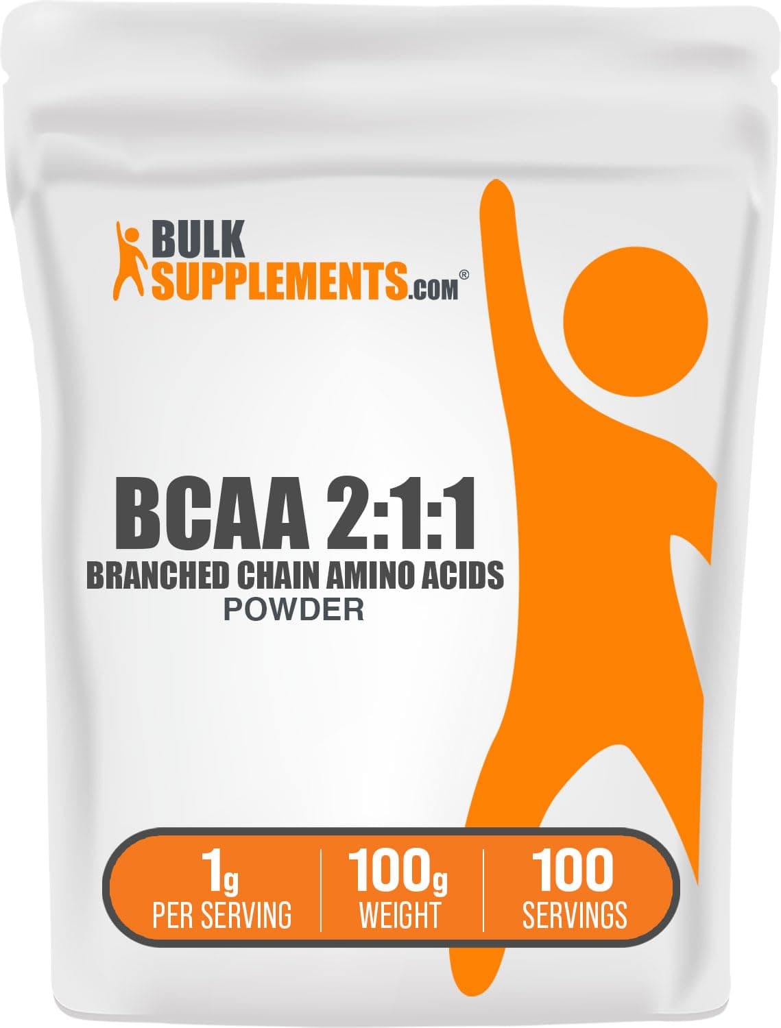 com BCAA 2:1:1 Powder - Branched Chain Amino Acids, BCAAs Amino Acids Powder - Unflavored & Gluten Free, 1g per Serving, 100g (3.5 oz) (Pack of 1)