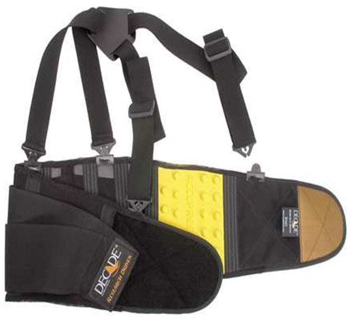 Decade 48030 Accupressure Back Support Black XS