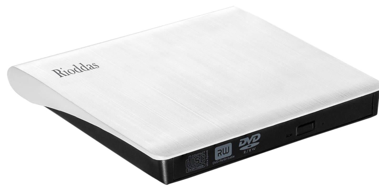 External Cd Drive, USB 3.0 Portable CD/DVD +/-RW Drive Slim DVD/CD ROM Rewriter Burner Super High Speed Data Transfer for Laptop Desktop Pc Windows and Linux Os Apple Mac MacBook Pro