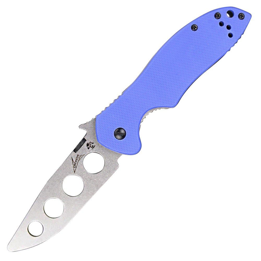 Kershaw Knives 9000841-SSI E-Train Fine Edge Folding Knife Blue - multi, N/A