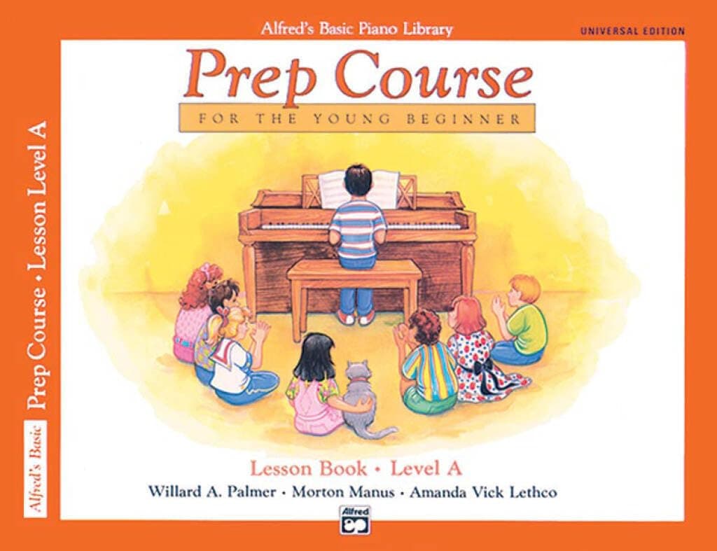 Alfred's Basic Piano Prep Course Lesson Level A with CD: Universal Edition (Alfred's Basic Piano Library)