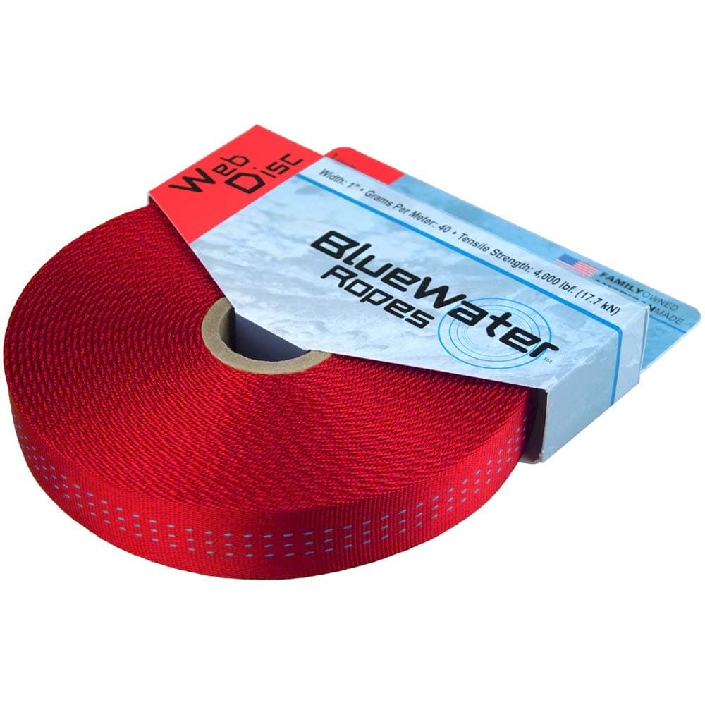 BlueWater Ropes 1" Tubular Climb-Spec Nylon Webbing