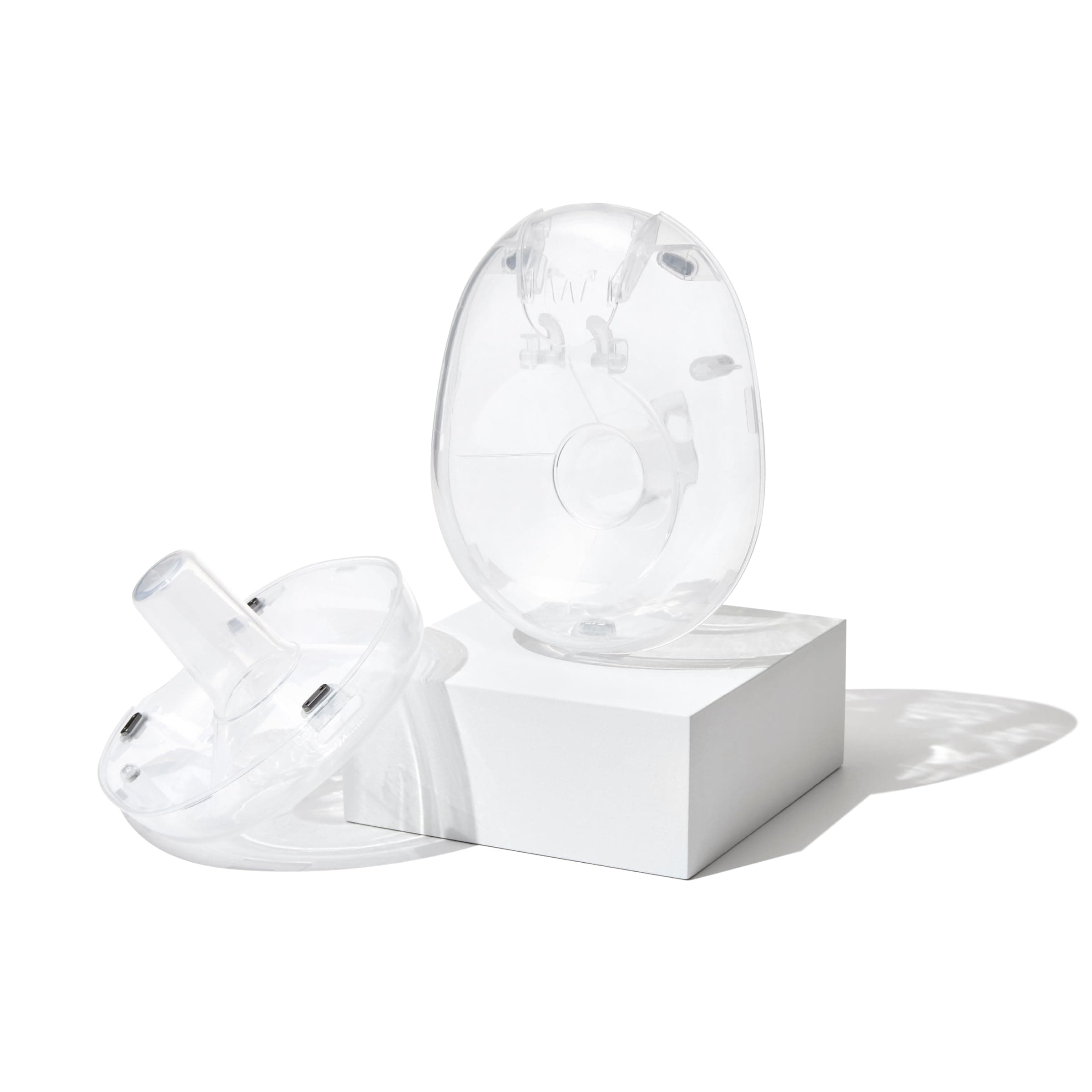 Willow - 360 Breast Pump Flanges - 24mm Breast Shield - for Willow 360 or 3.0 Wearable Breast Pump, Hands-Free for Leak Proof Breast Pumping with Spill- Proof Milk Bags - 2ct