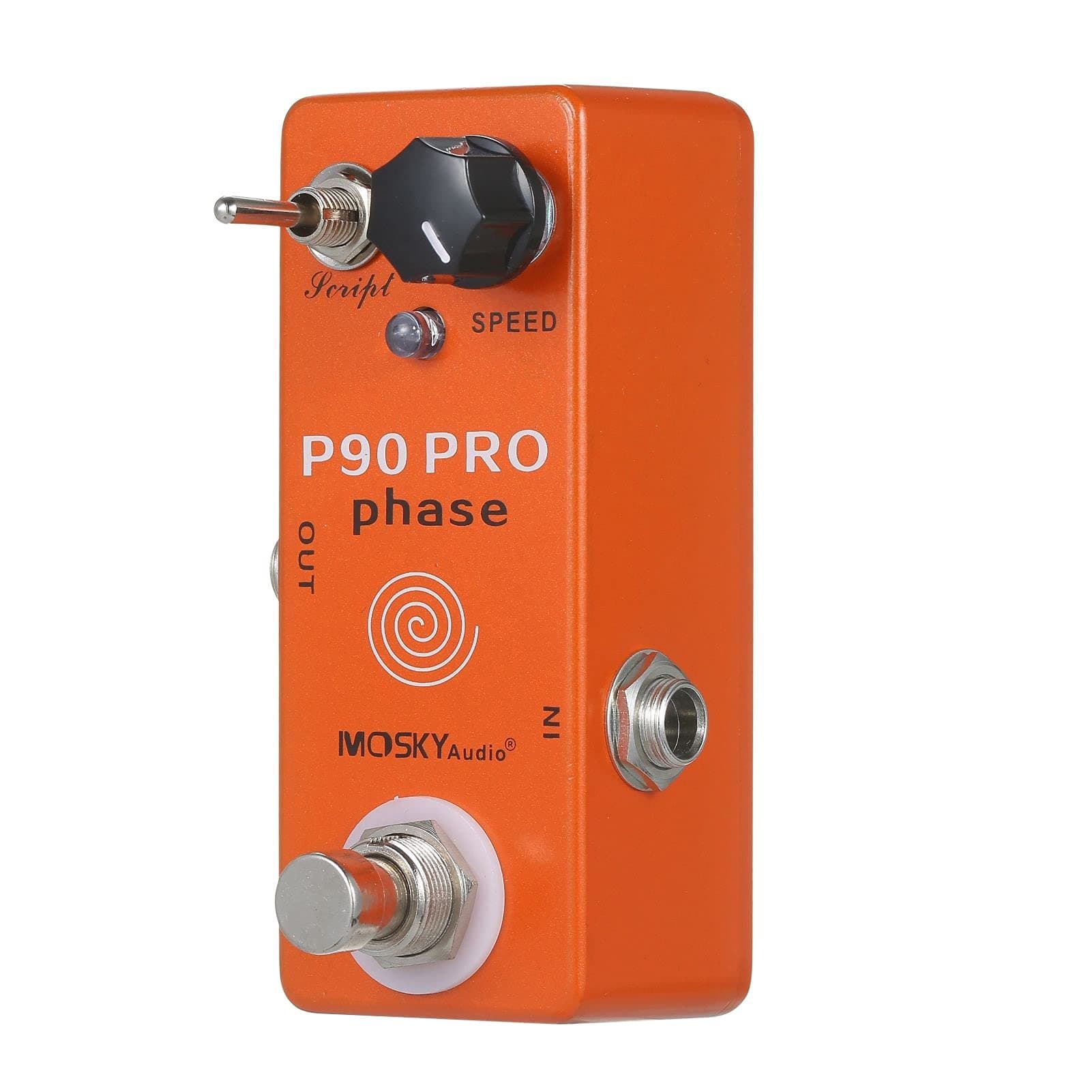 LINXINGAudio P90 PRO Phase Phaser Pedal Guitar Effects Single Mini Vintage Phaser Pedal Effect Pedal