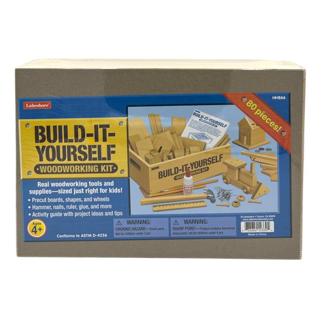 Build-It-Yourself Woodworking Kit