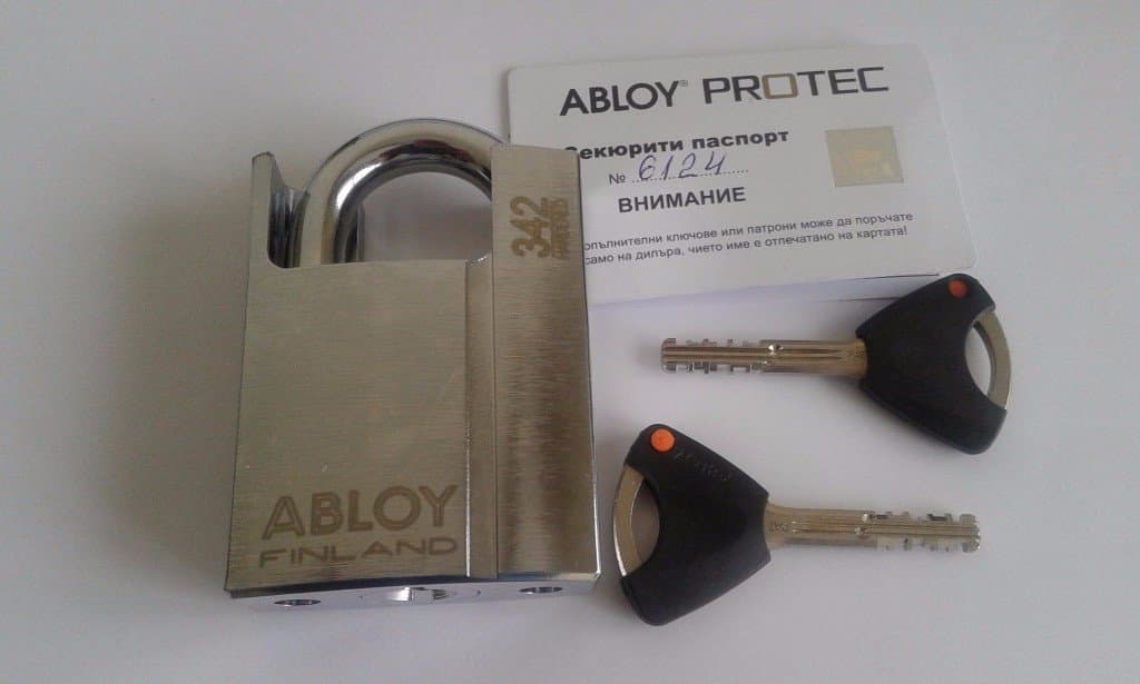 Abloy PL 342N PROTEC Shrouded High Security Steel Padlock