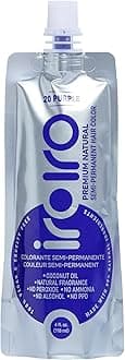 IROIRO Premium Natural Semi-Permanent Hair Color 20 Iro Purple(4oz) by Iroiro
