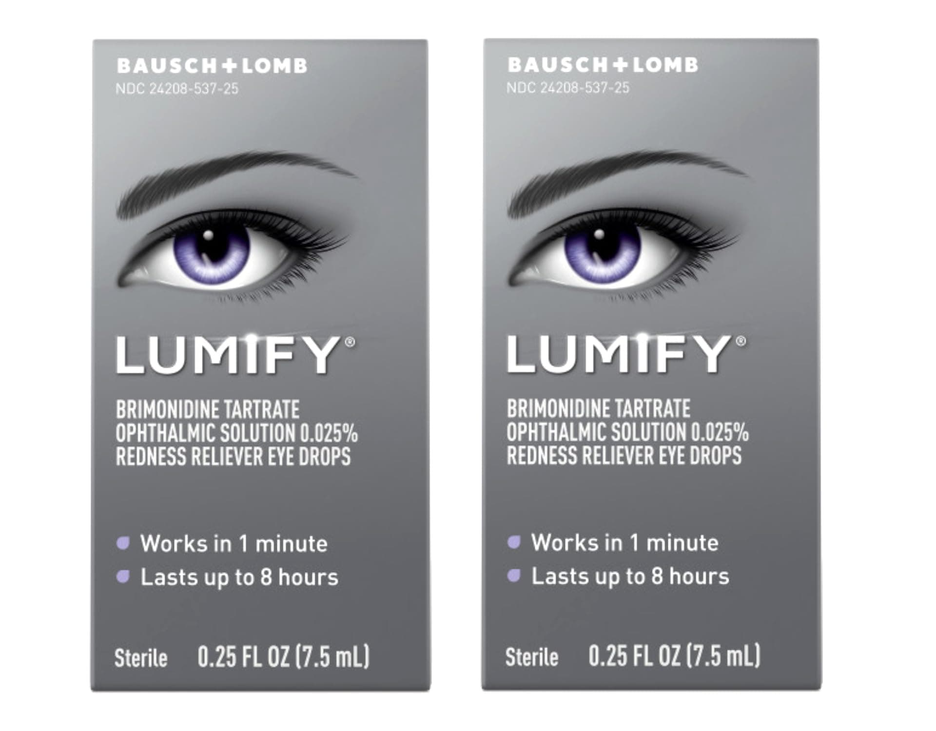Lumify, Eye Drops, 7.5 mL (Pack of 2)