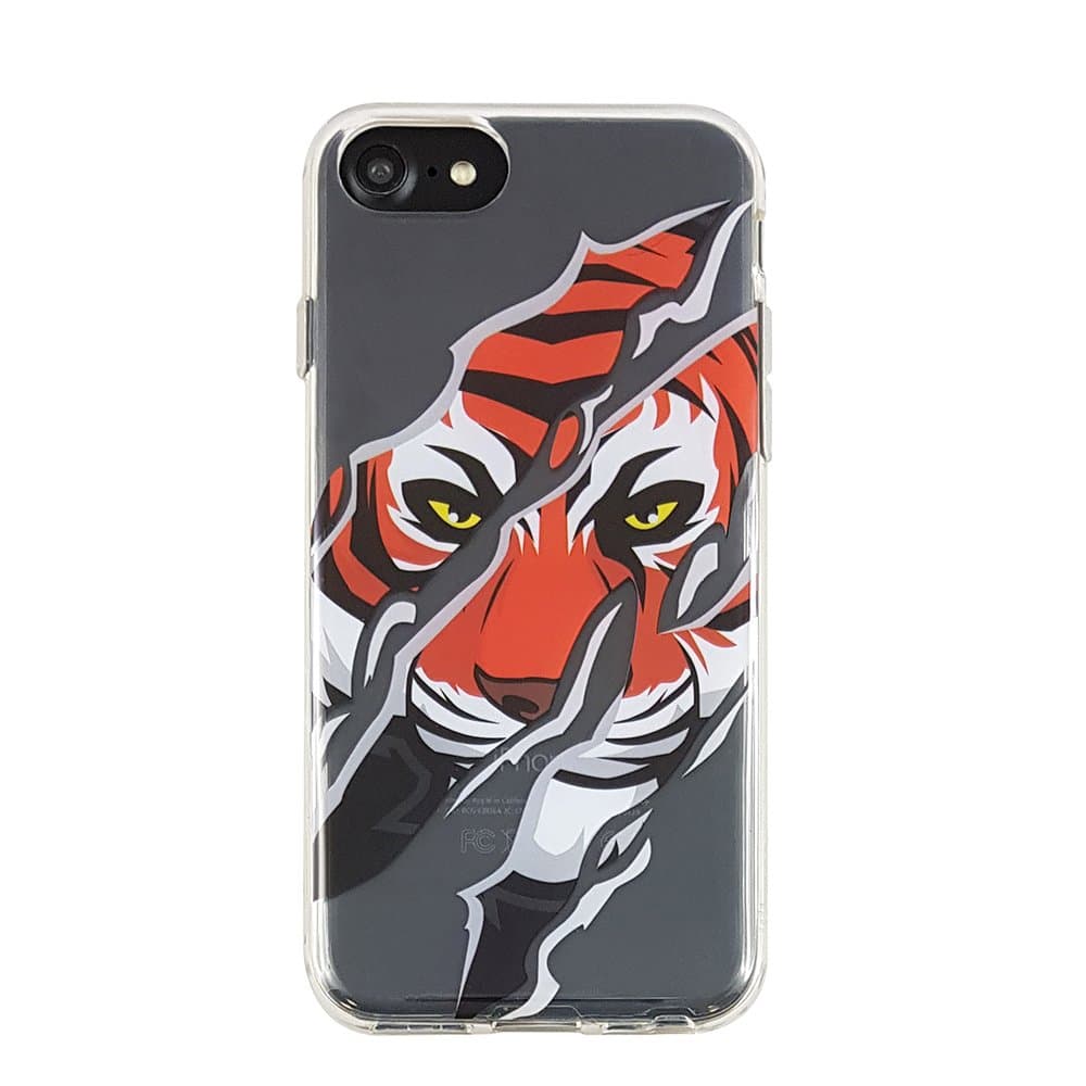 Uunique London iPhone 8/7 Augmented Reality Tiger Claw Hard Shell