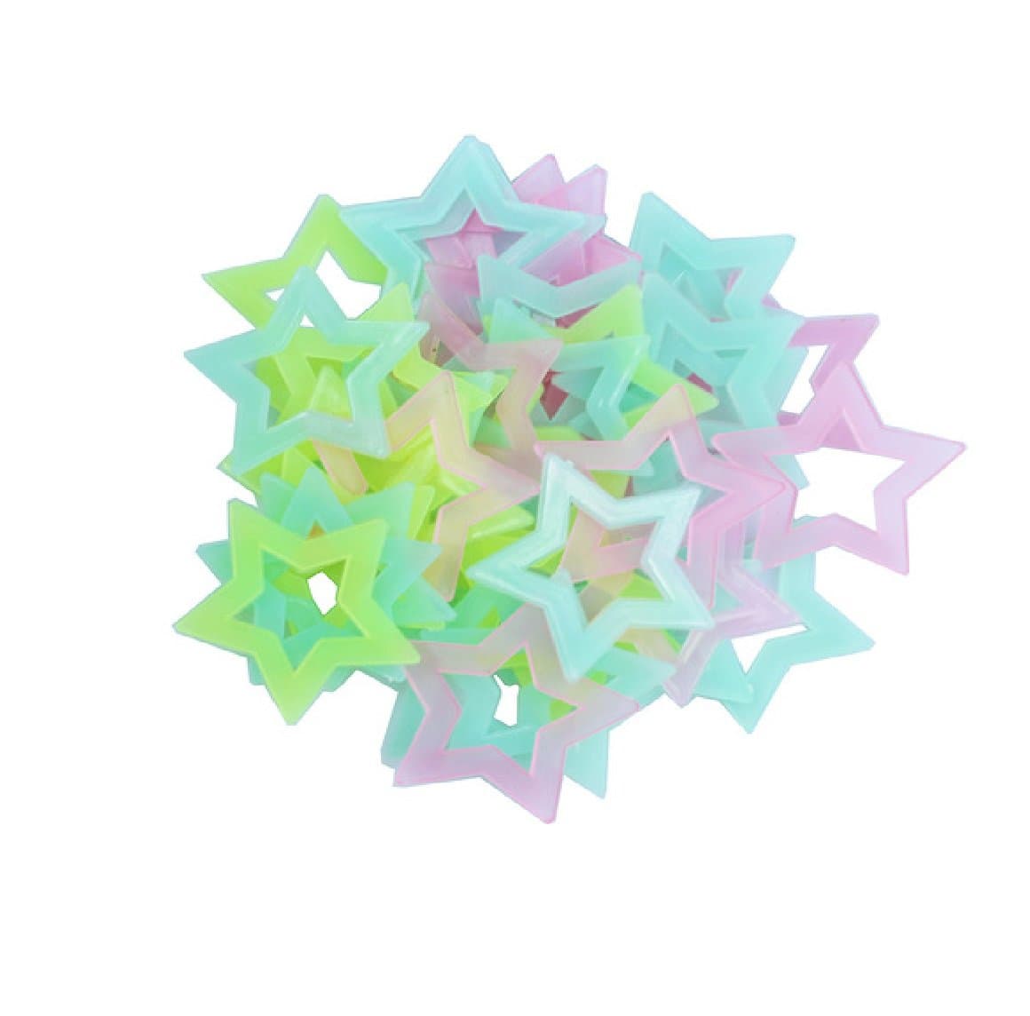 Stickonn Plastic Romance Wall Sticker, 4.7 x 4.7 cm, Multicolour