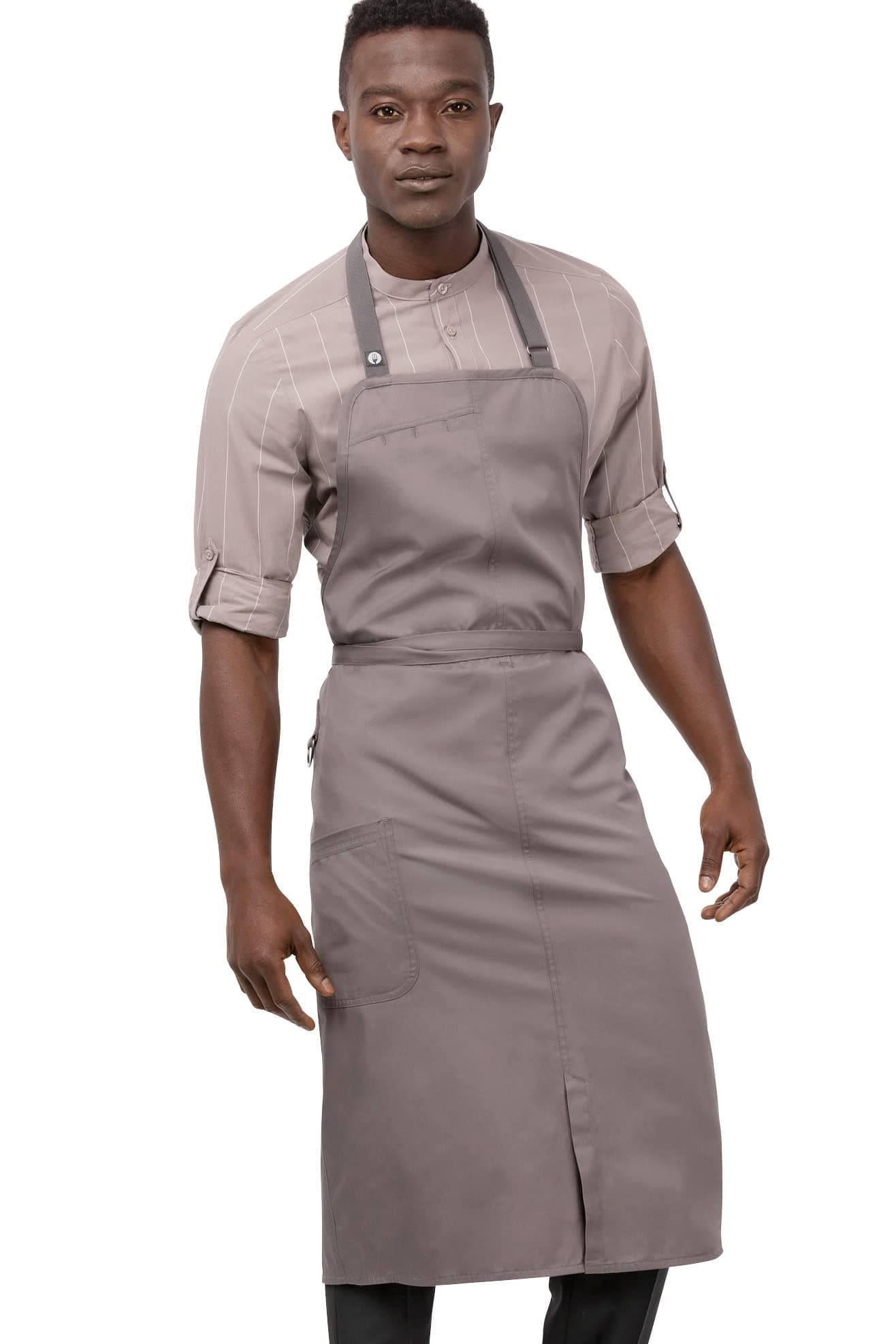 Men's Brio Chef's Bib Apron Aprons