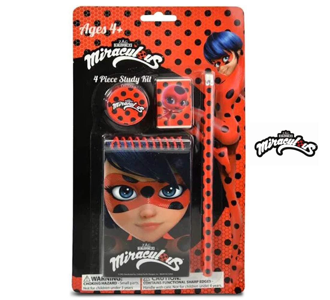 Zag Heroez Miraculous 4 Piece Study Kit (Last)