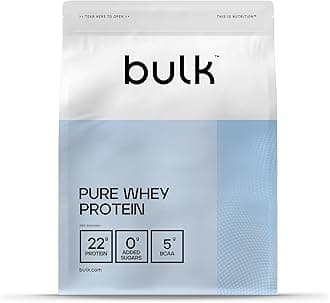 Bulk Pure Whey Protein Powder,Chocolate Cookies,22g Protein and 5g BCAAs per Scoop,Whey Concentrate Shake,Low Sugar,Supports Muscle Growth and Repair,Smooth Mixing,Vegetarian,1kg