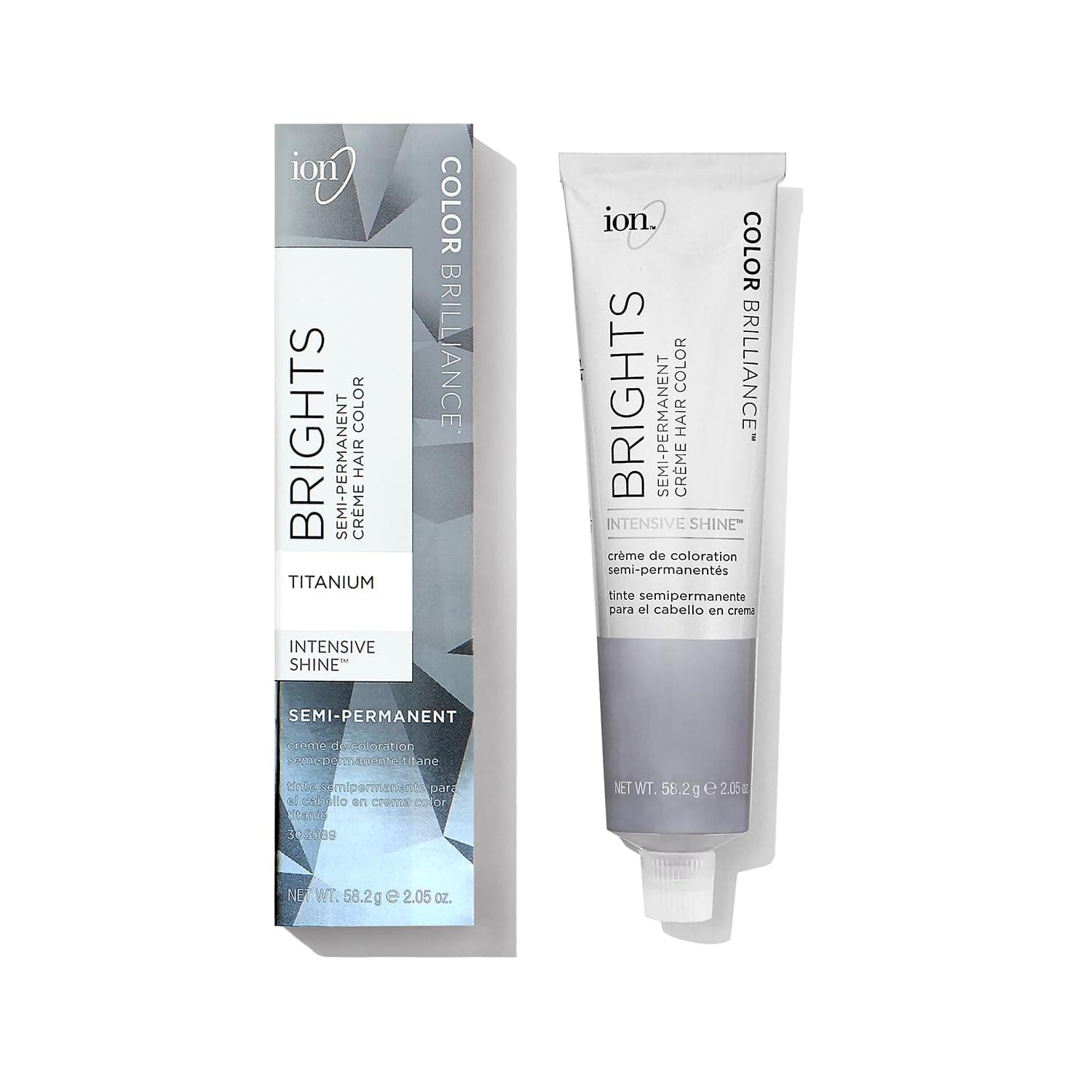 Semi Permanent Hair Color, Titanium