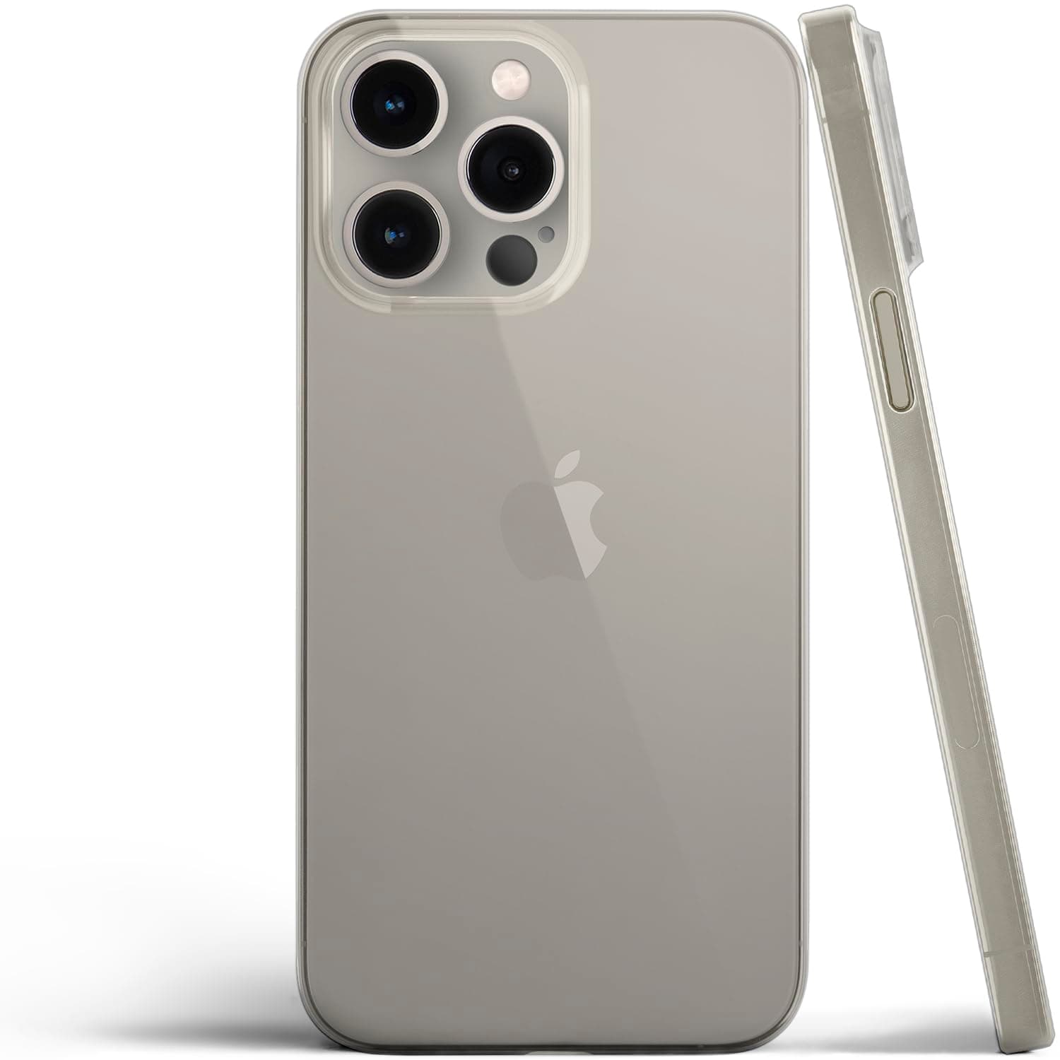 totallee Thin iPhone 15 Pro Case, Thinnest Cover Ultra Slim Minimal - for Apple iPhone 15 Pro (2023) (Clear)