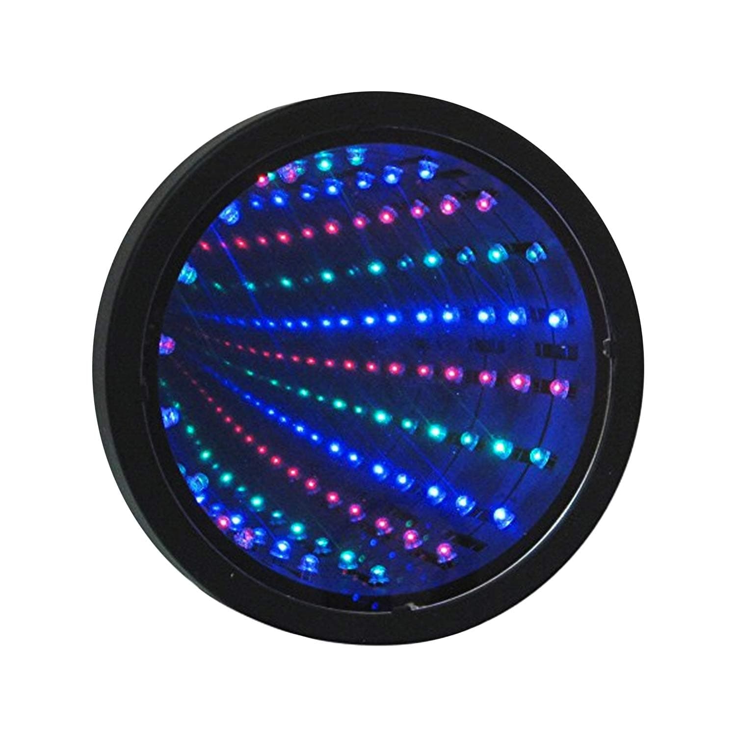 Premium Infinity Sensory Mirror Battery or USB Powered Tunnel LED Lamp