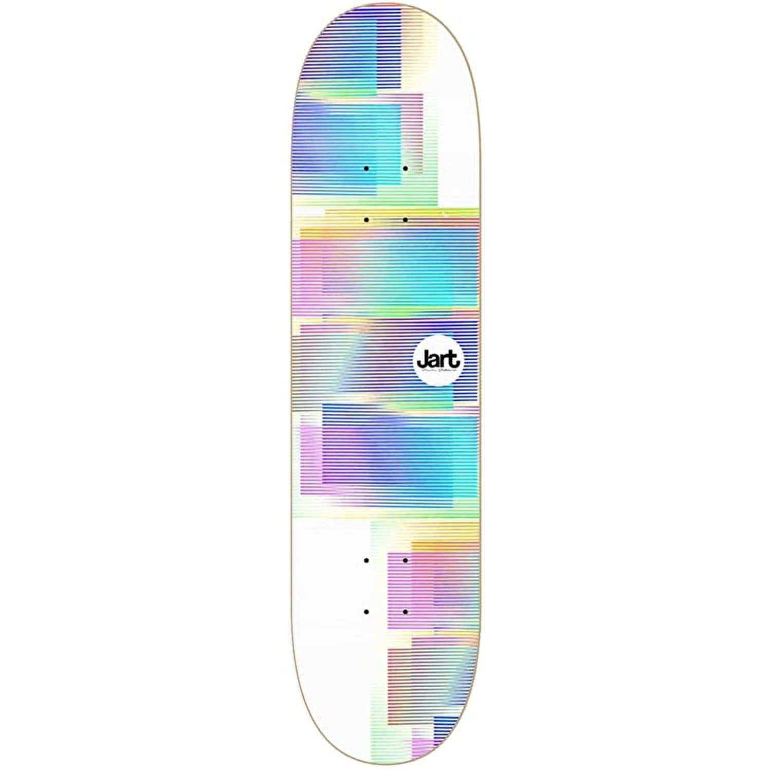Jart VHS Skateboard Deck - White 8.125"
