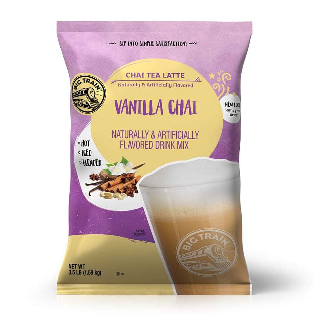 Big Train Vanilla Chai Tea Latte Mix, 3.5 Pound -- 4 per case. by Kerry Food and Beverage