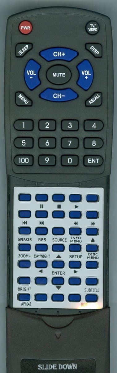 Replacement Remote Control for Rosen AP1043, Z10