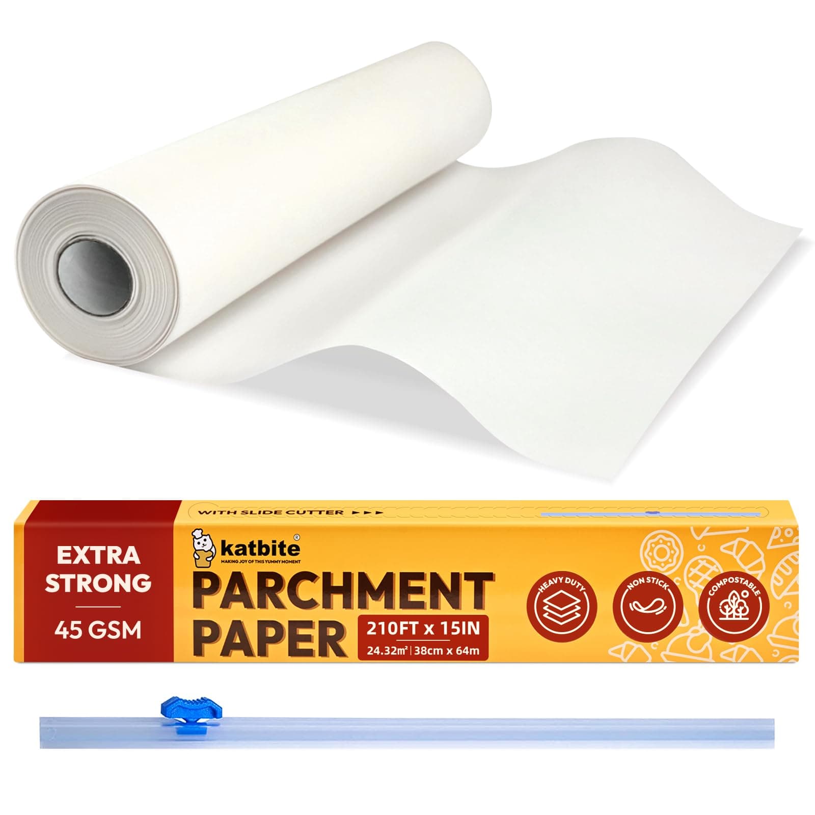 Katbite 15"x210' Parchment Roll