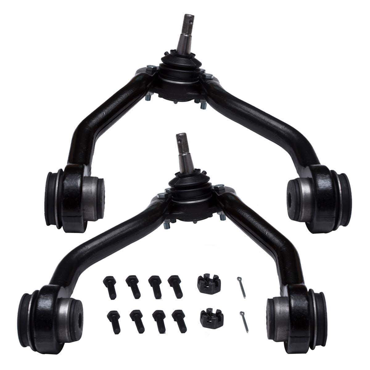 Left Right Front Upper Control Arm and Ball Joint Compatible With Cadillac Escalade Chevrolet Astro Blazer K1500 Suburban K2500 Tahoe GMC Safari Yukon AWD/4WD 2PCS AUQDD K620719 K620720 Suspension
