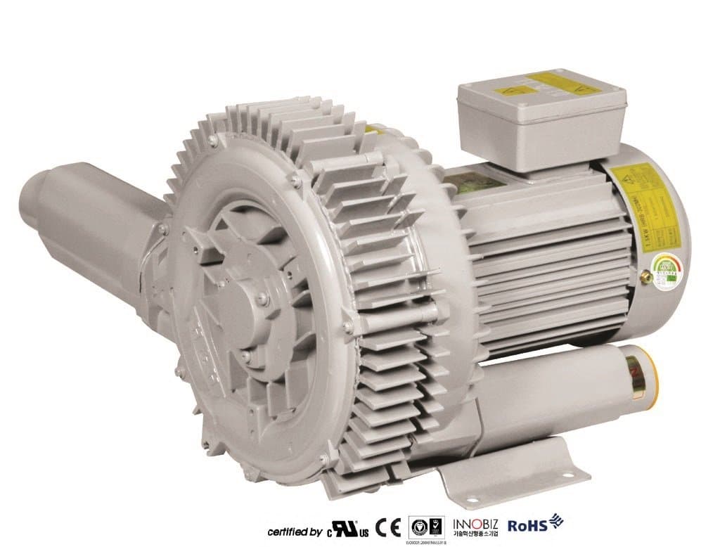 Pacific Regenerative Blower PB-102 (HRB-102), Ring, Side channel, Vacuum Pressure Blowers