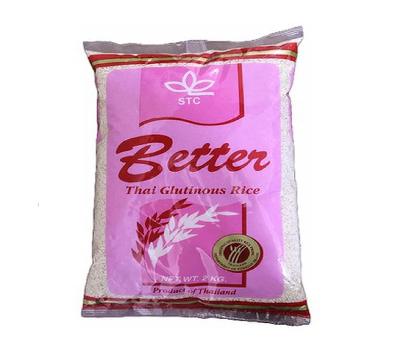 Better Rice Thai Glutinous Rice - 2 kg White