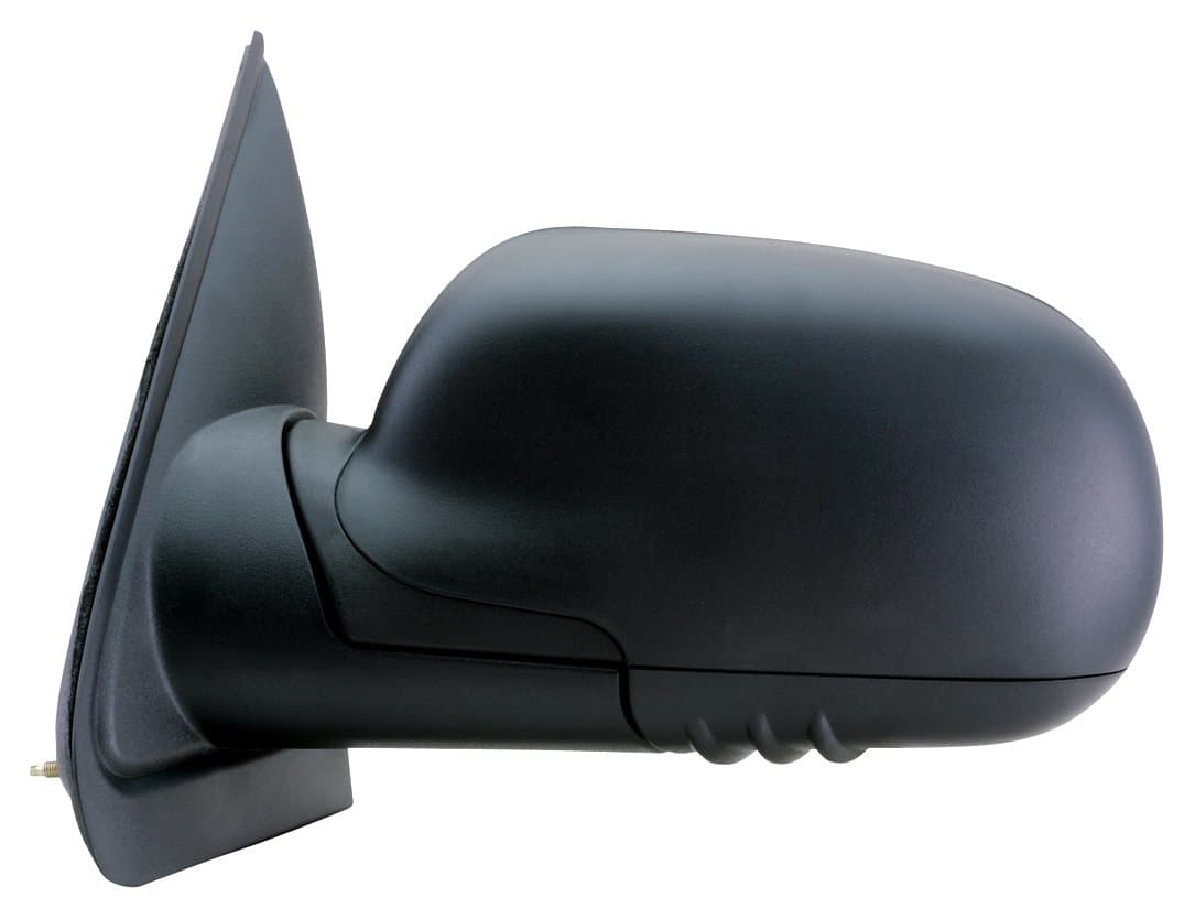 Fit System Driver Side Mirror for Buick Rainier, Chevy Trailblazer, GMC Envoy, Isuzu Ascender, Olds Bravada, Black, Foldaway, Manual