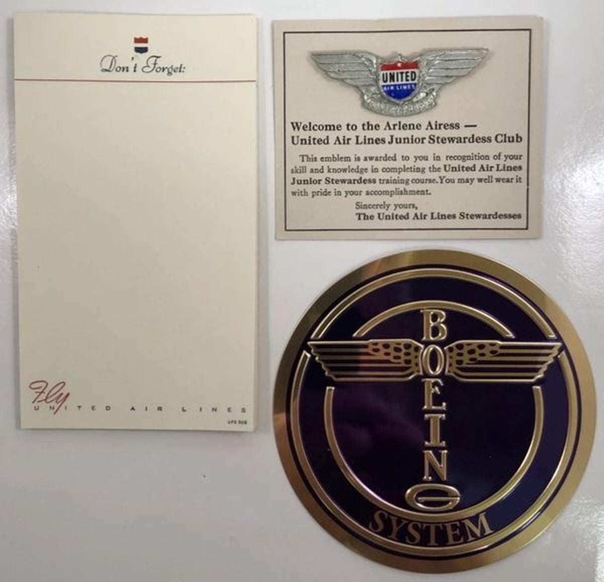 3-Piece United Airlines Collection