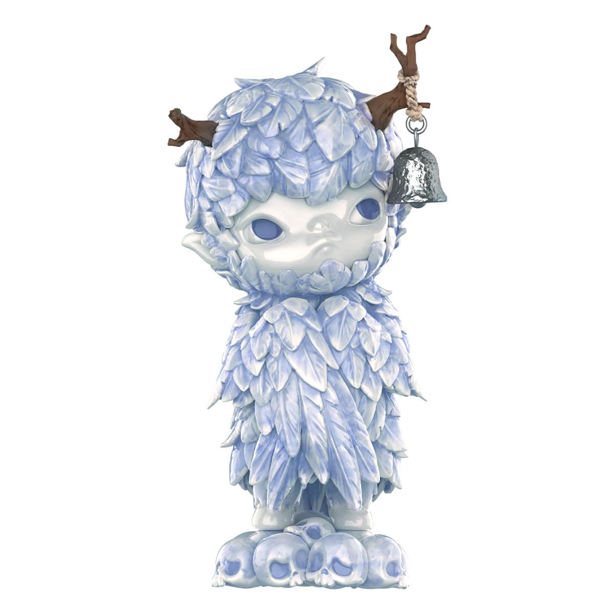 POP MART Hirono Ceramic Feather Figurines Pop Character Random Action Figure Collectible Toy Figure Party Gift 1PC