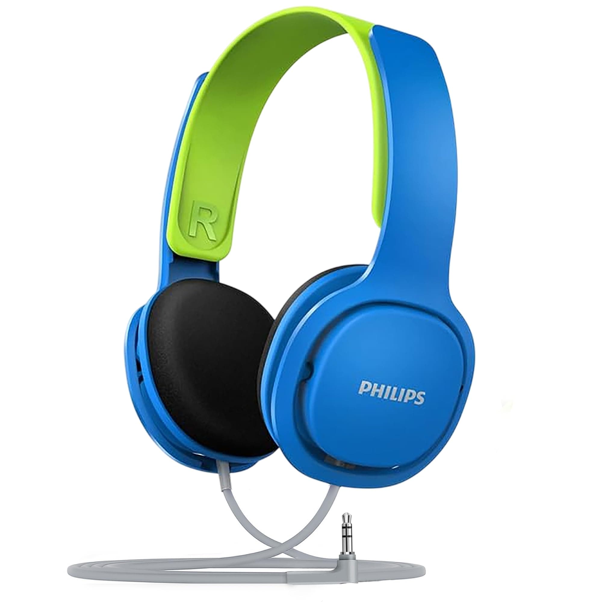 PHILIPS SHK2000BL/00 Light Headphones with Volume Control Blue