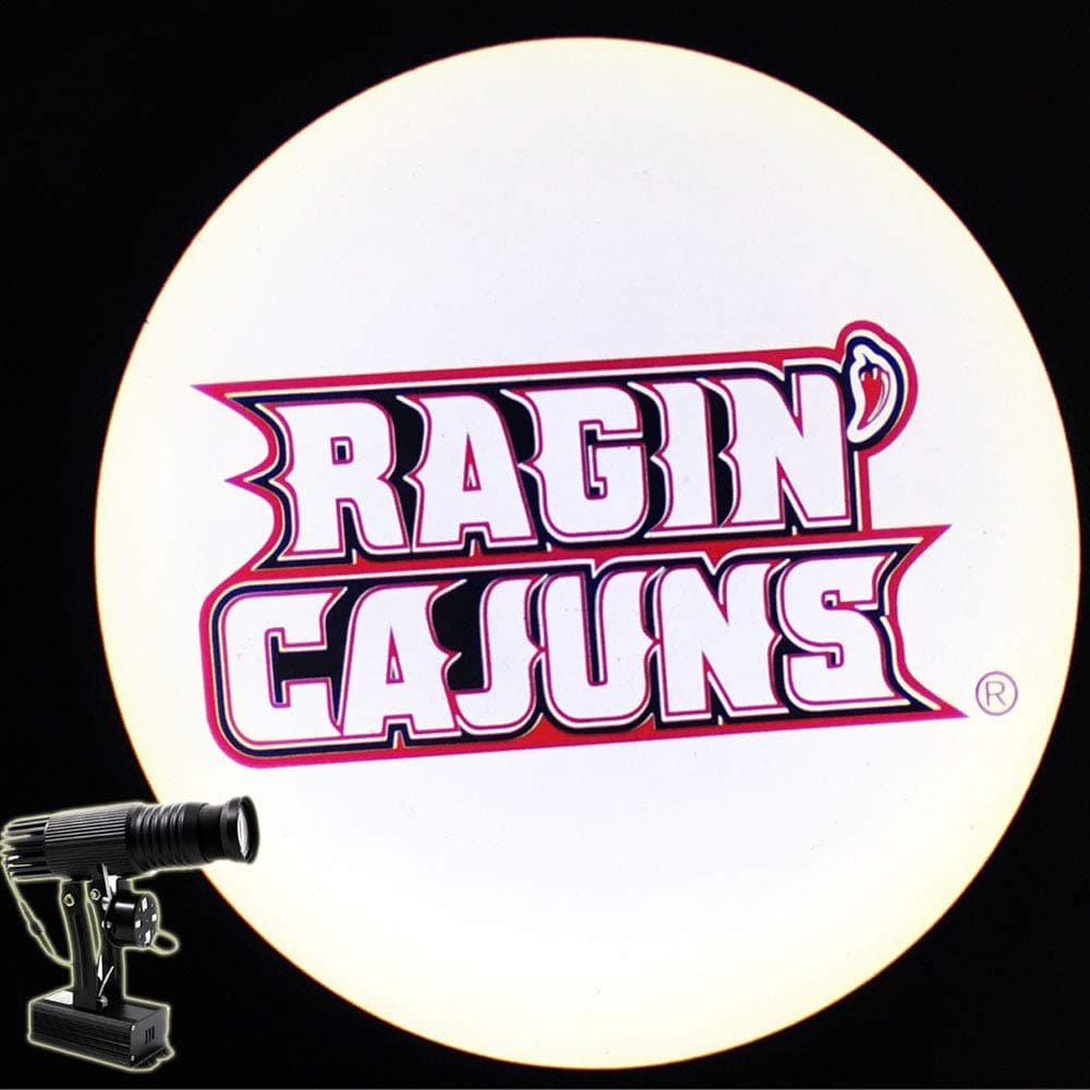 LED Logo Projector Light LED Gobo Projector Custom Logo Floor Projector Logo (Three Colors)