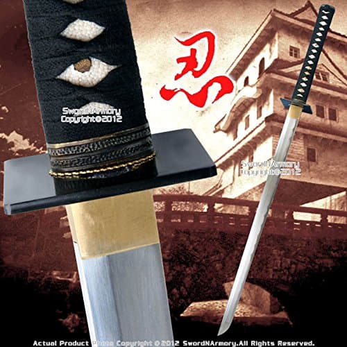 33" 1065 Steel Functional Handmade Practical Ninjato Ninja Sword by Master Park