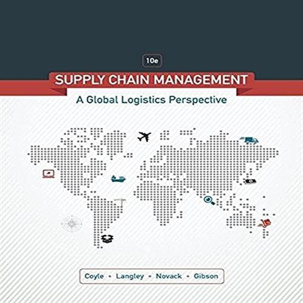 SUPPLY CHAIN MANAGEMENT LOGISTICS PERSPECTIVE
