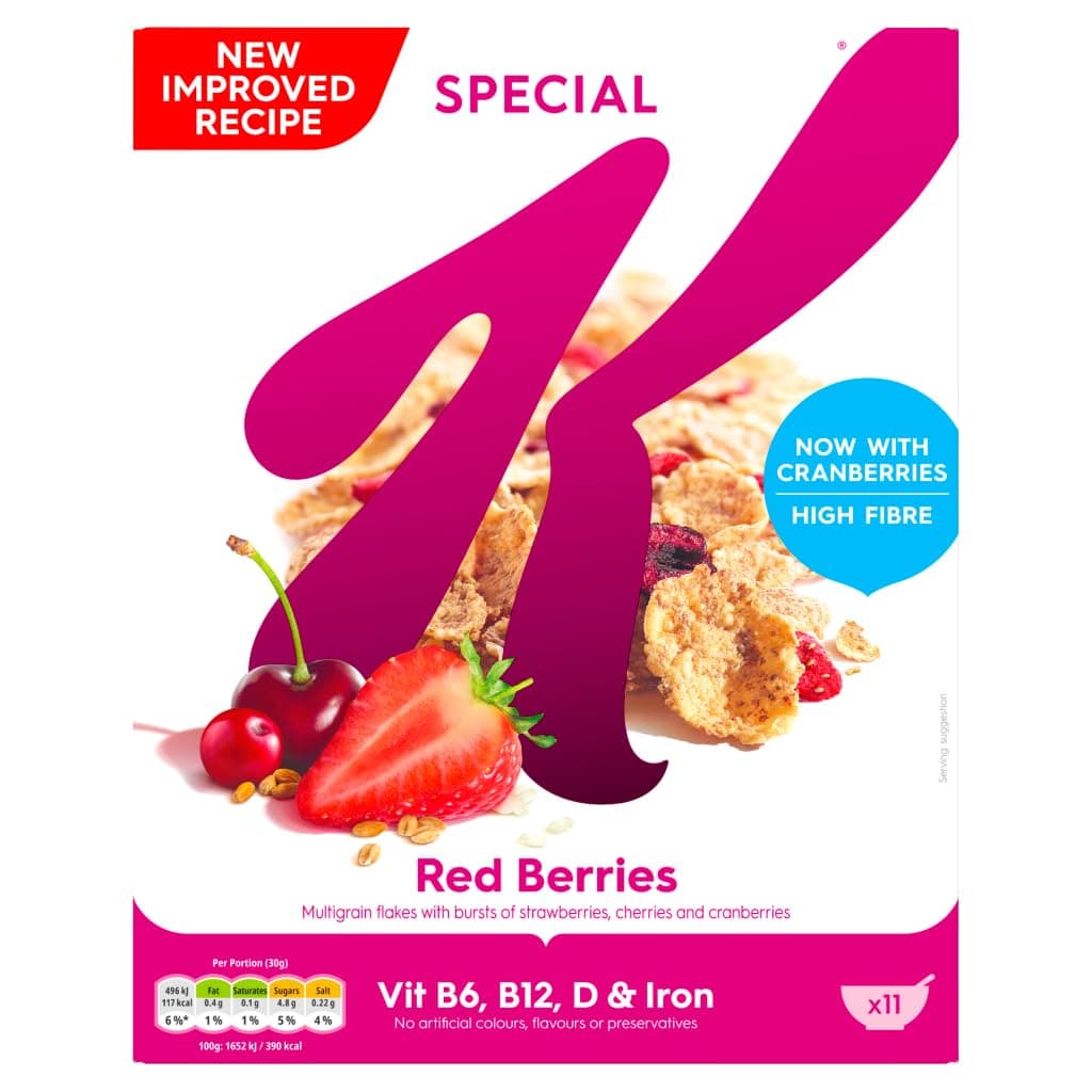 Special K Red Berries Cereal, 330g