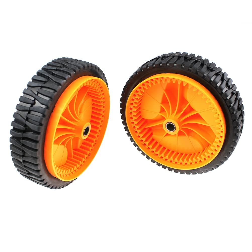 196mm Front Drive Wheel For H Jon-ser-ed Crafts-man McC-ullo-ch Elec-troulux Par-ner Ra-lly Lawn Mower 532402567 532402936