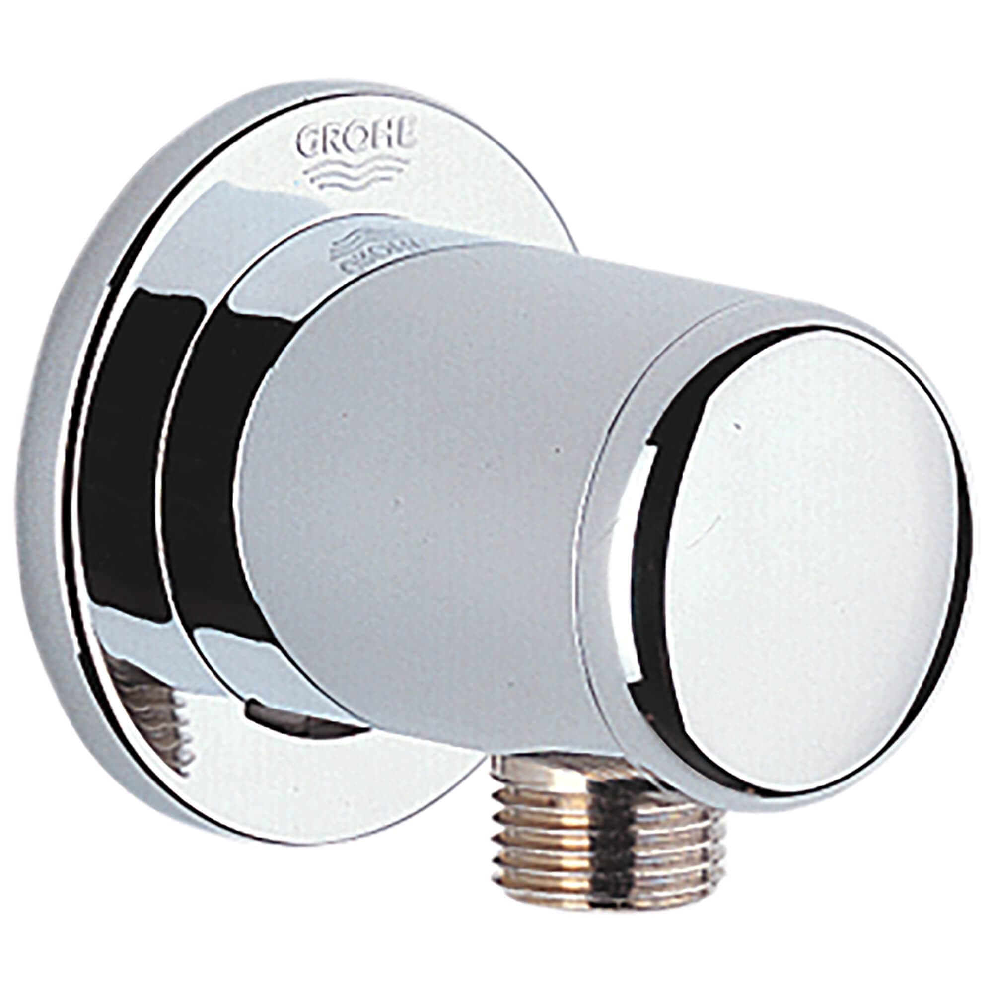 28672000 Relexa Shower Wall Union, 0.5-Inch Threaded Connection, Starlight Chrome