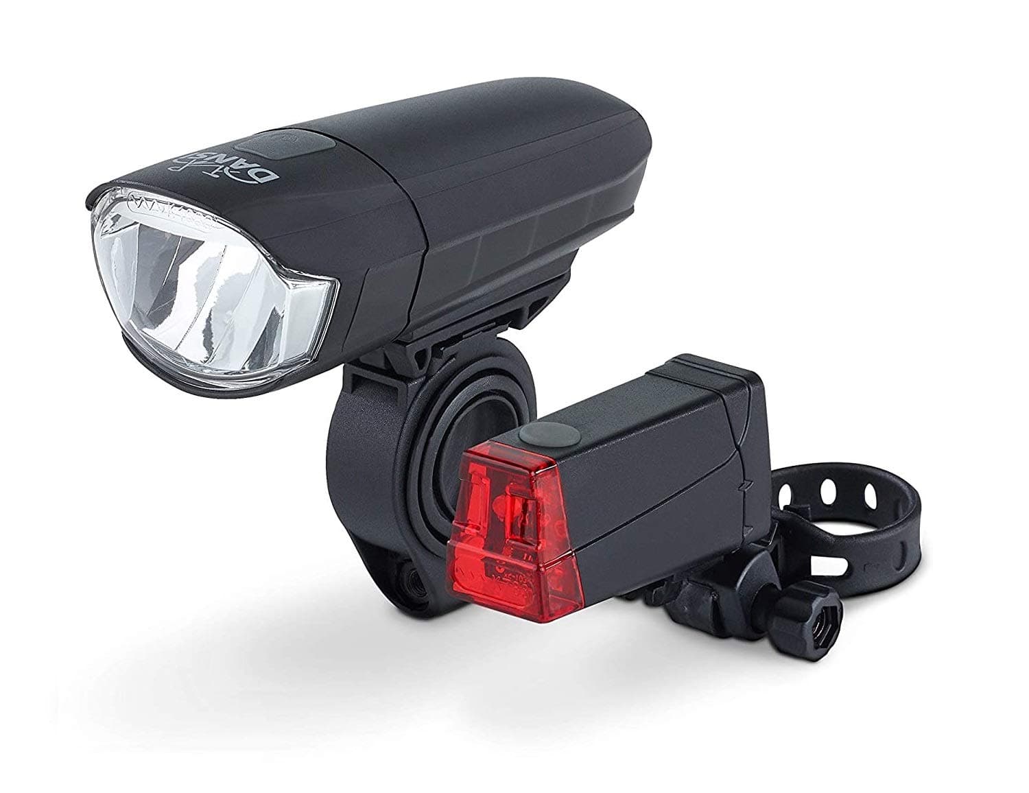 DANSI Bicycle Light Set StVZO I LED Bicycle Light I Wheel Light Bright Front