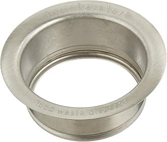INSINKERATOR Kitchen Sink Flange for INSINKERATOR Garbage Disposal, FLG-SSB, Brushed Stainless Steel