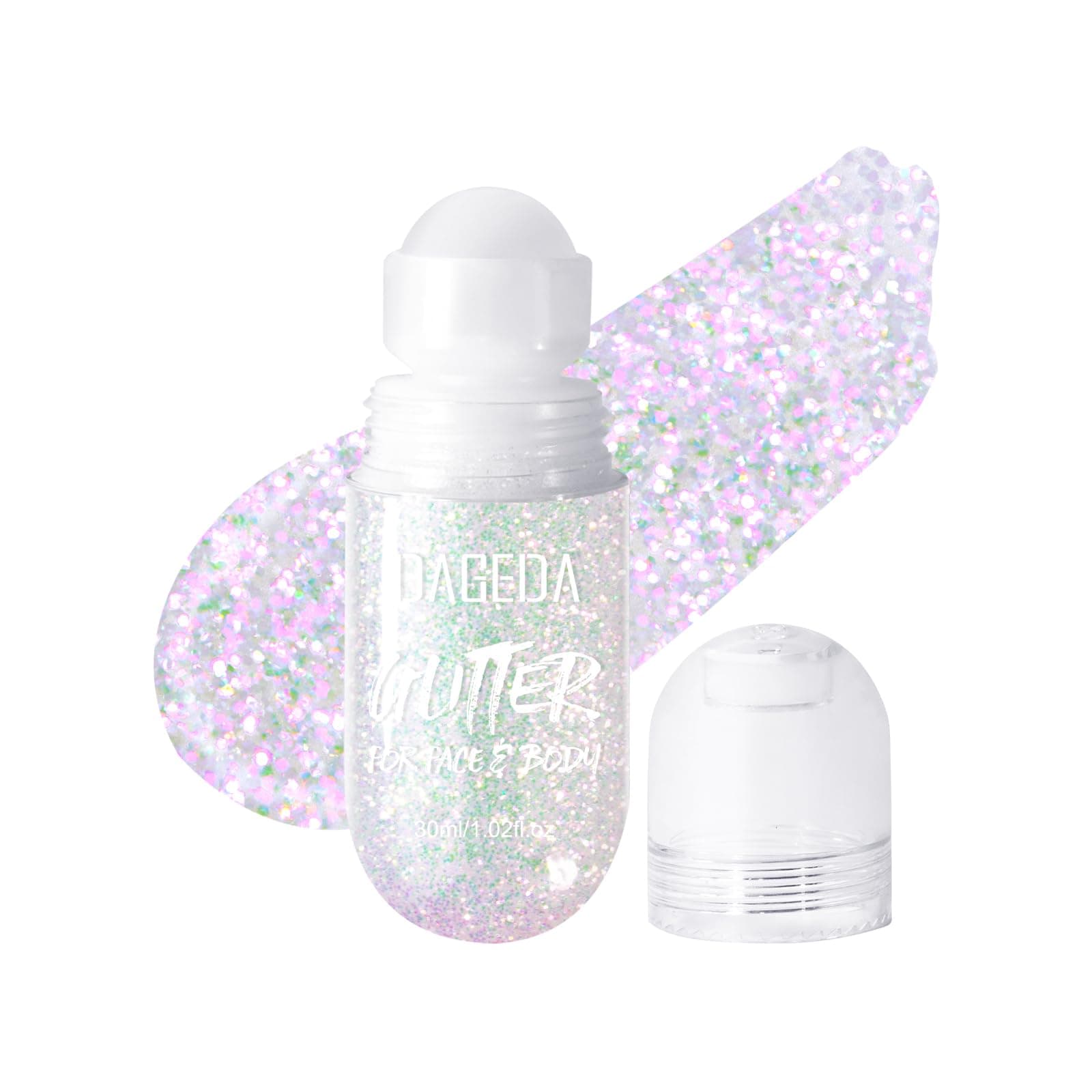 Sparkling Pink Glitter Gel