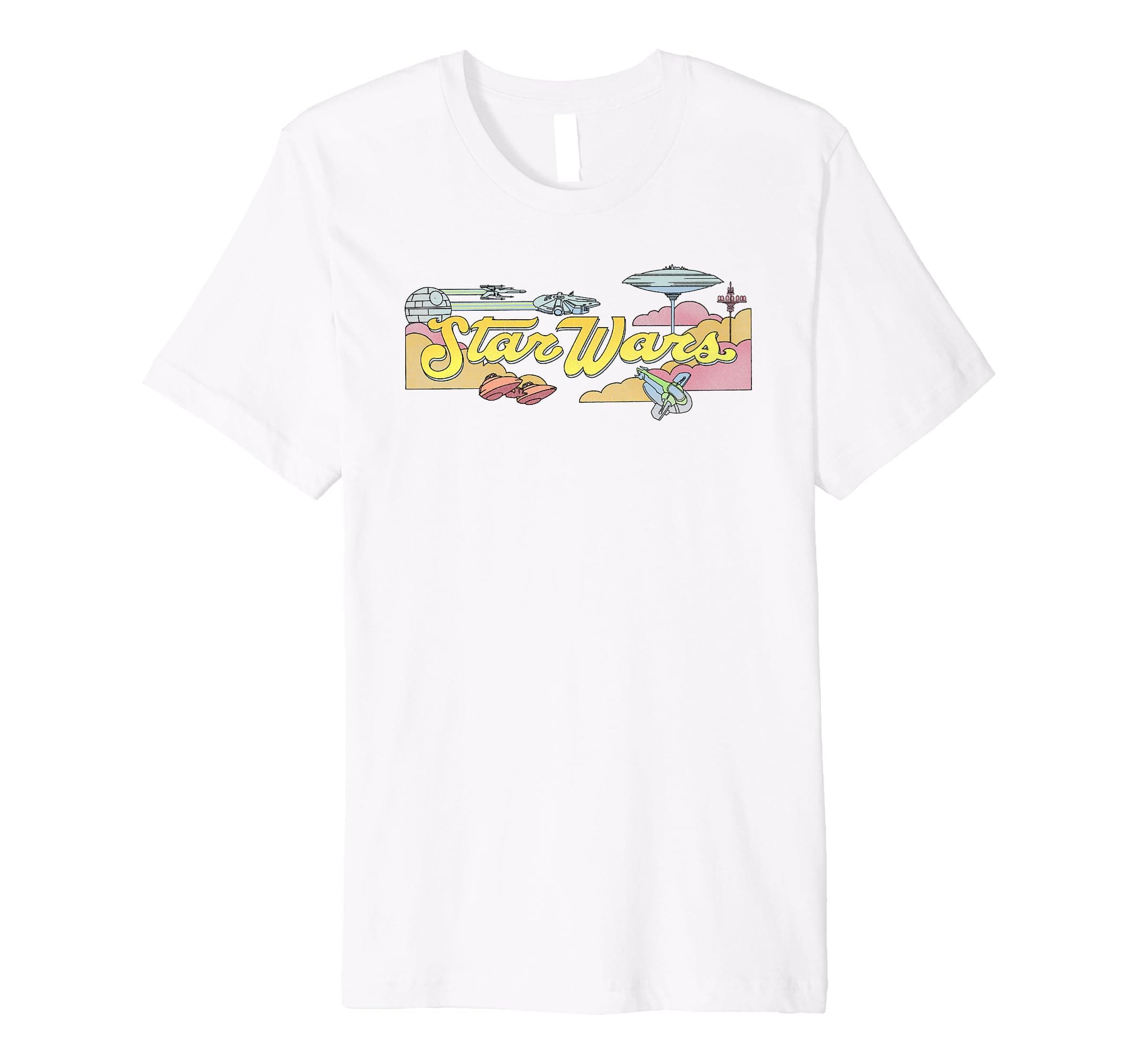 Star Wars Bespin Cartoon Panel Premium T-Shirt