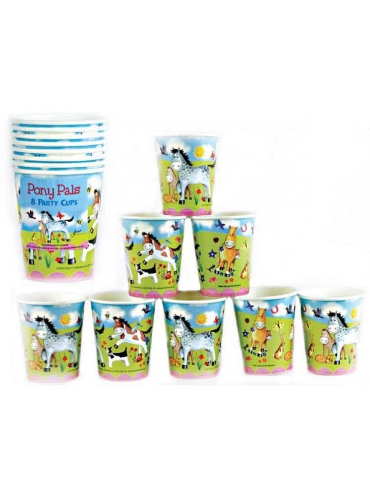 Pony Pals Party Cups - Pk 8