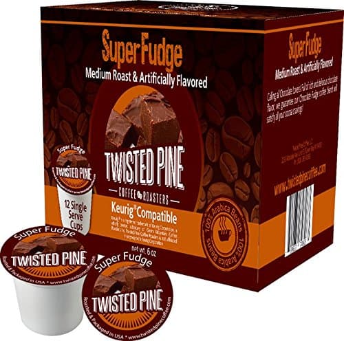 Twisted Pine Coffee Super Fudge Single Serve - 12 ct