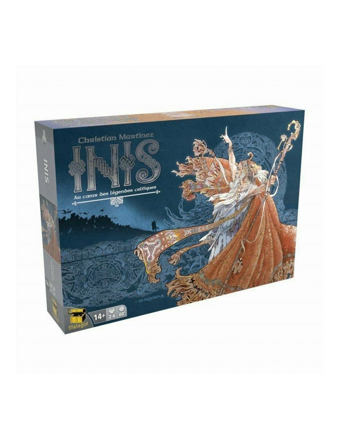 Inis Board Game | Strategy Game Based on Celtic Mythology | Area Majority and Card Drafting Game for Adults and Teens | Ages 14+ | 2-4 Players | Average Playtime 60 Minutes | Made by Matagot